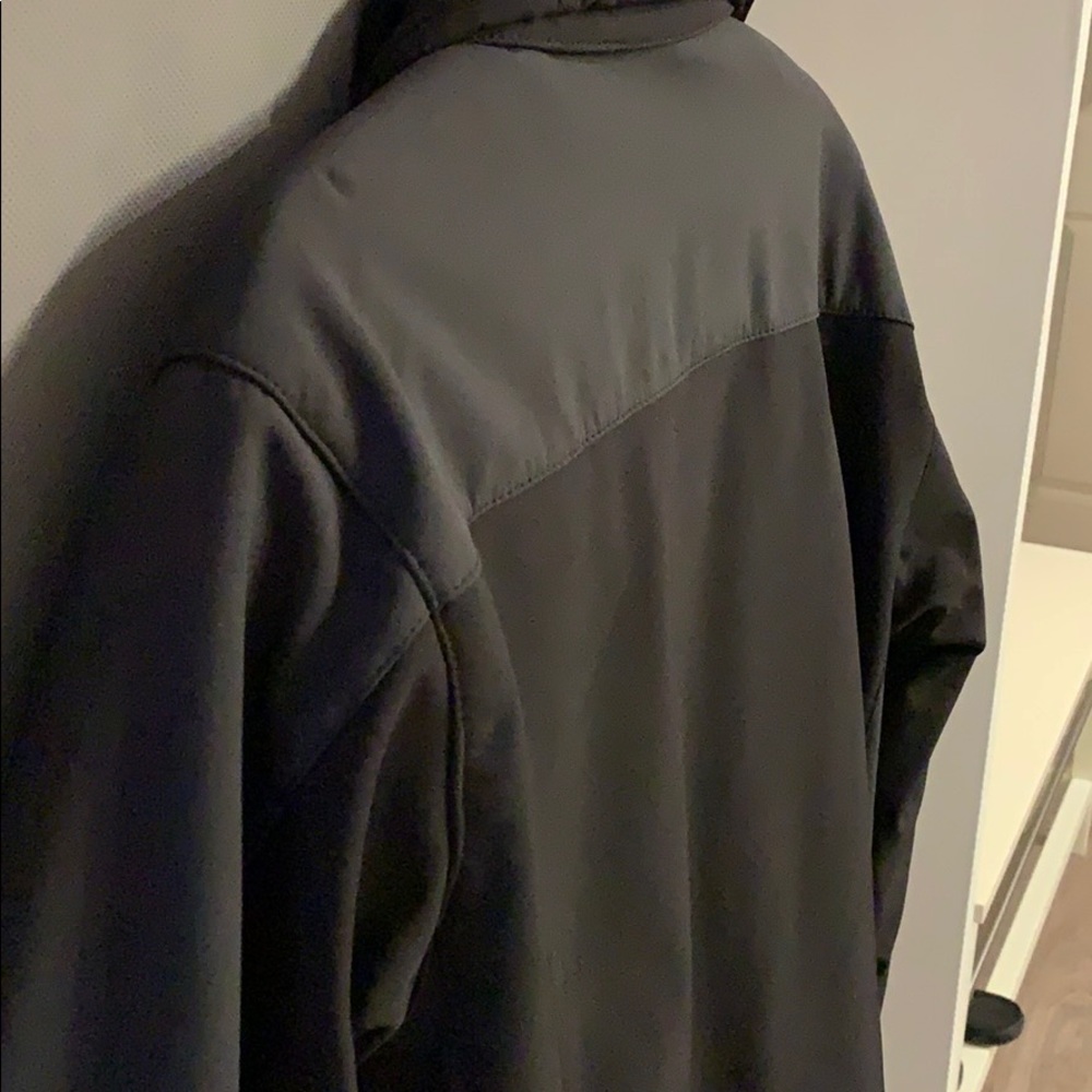 Black Double Layered Winter Jacket - image 4